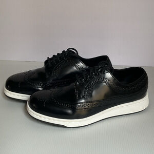 Dr. Martens Oxford Shoes Black Leather Gabe SoftWair Brogue US 7 / EU 39